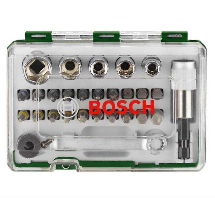 27 dílná mini sada s ráčnou extra hard pro hobby použití Bosch