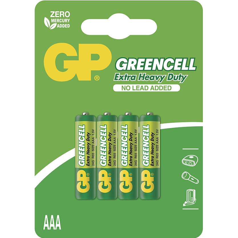 Baterie Greencell B1211 GP R03 4BL Baumax