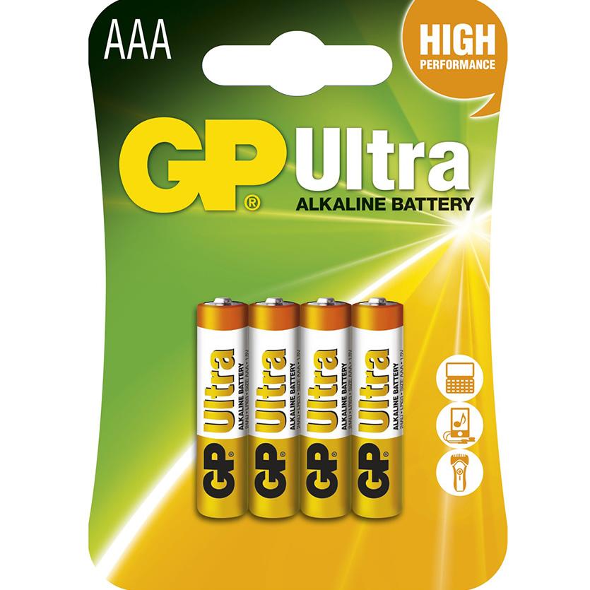 Baterie Ultra B1911 GP LR03 4BL Baumax