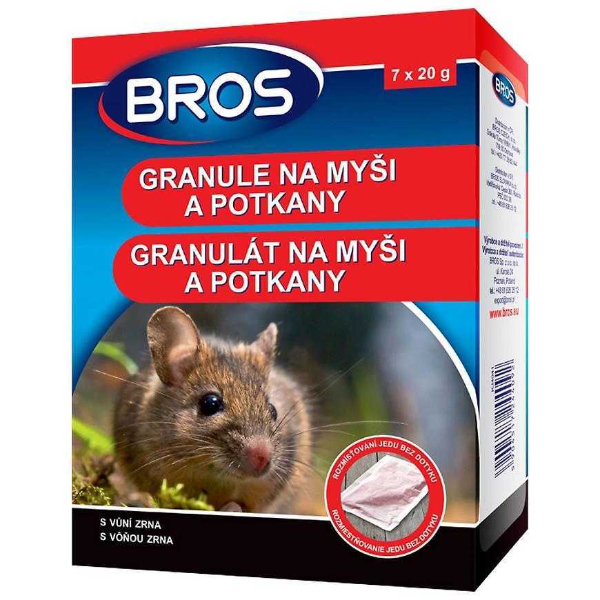 Bros granule na myši