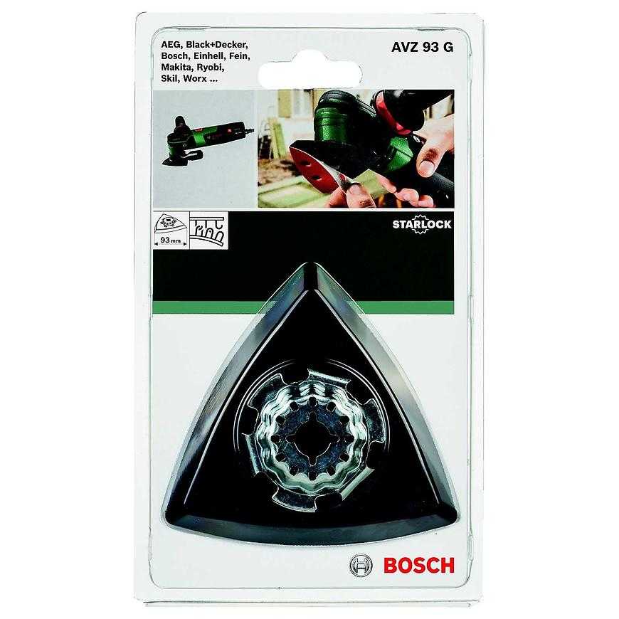 Brusná deska se suchým mikrozipem 93 mm Bosch