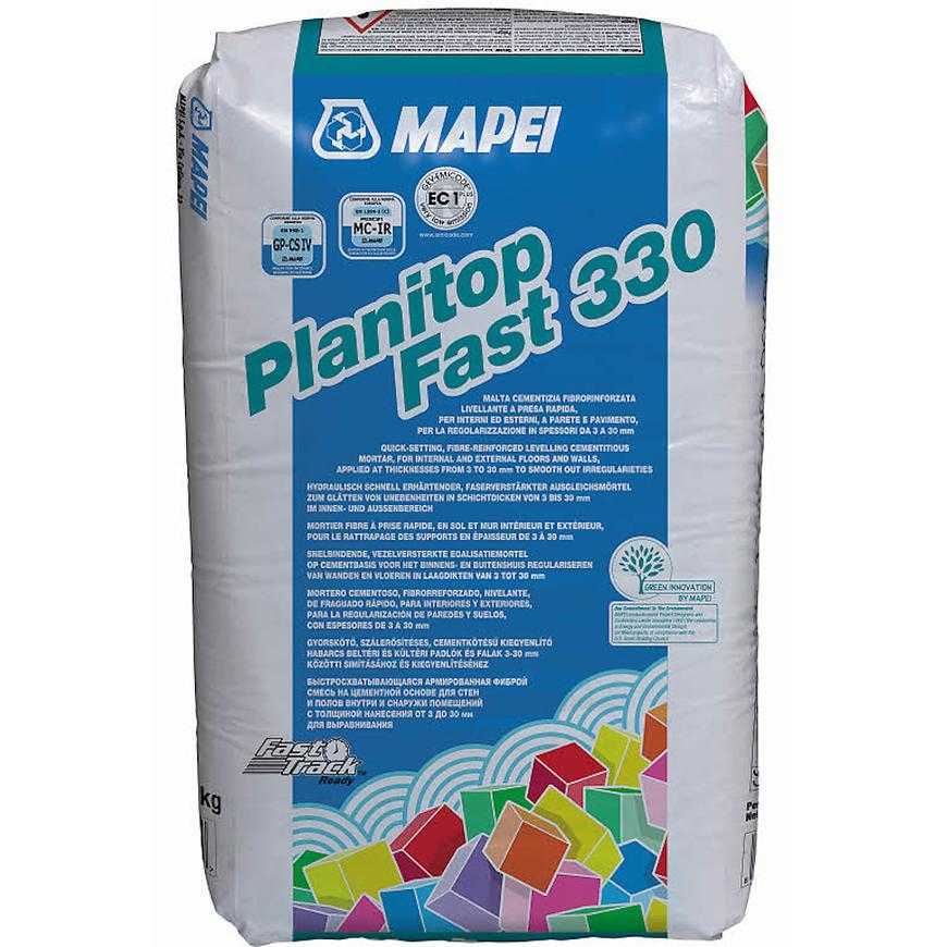 Cementová malta Planitop Fast 330 Šedý 25 kg Mapei