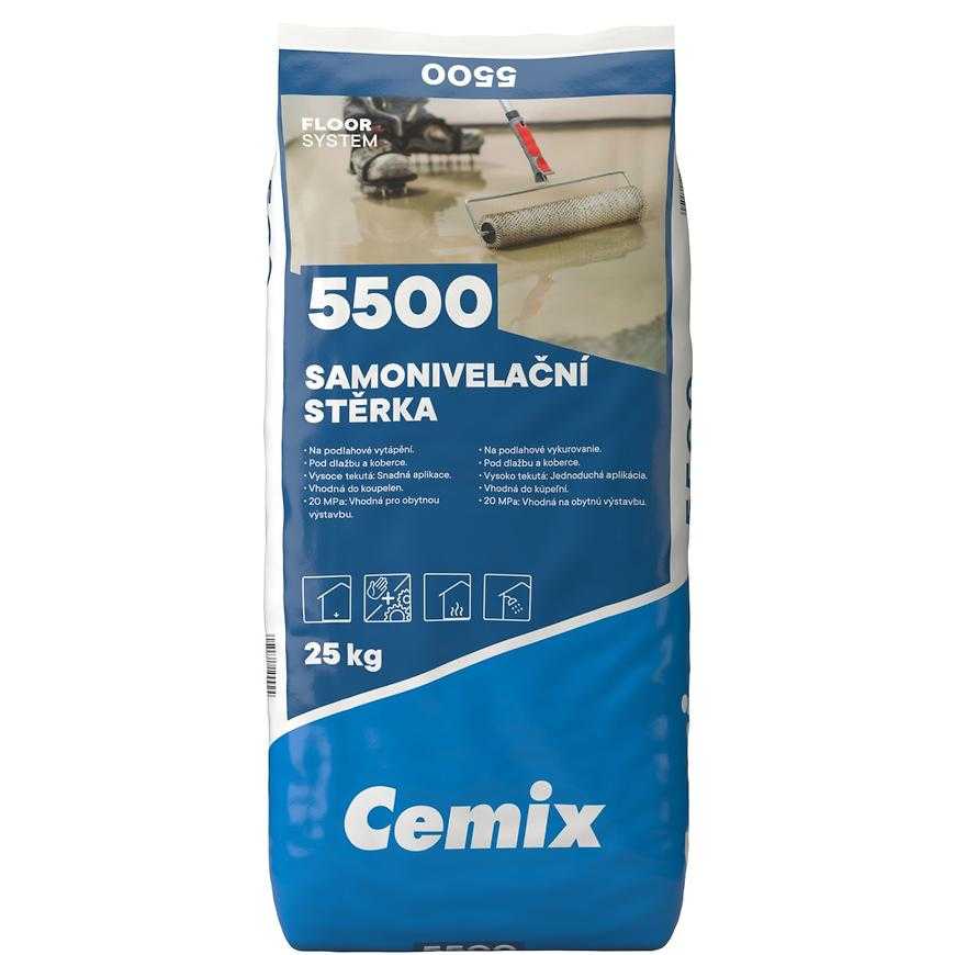 Cemix Samonivelační stěrka 20MPa 25 kg Cemix