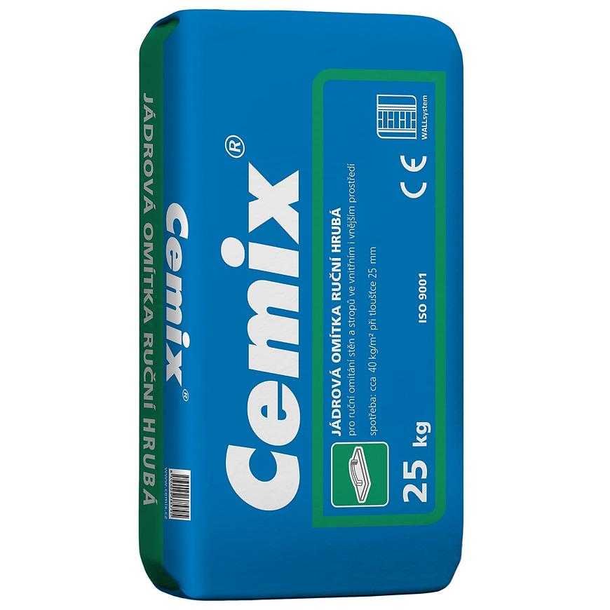 Cemix jádrová omítka hrubá 25 kg Cemix