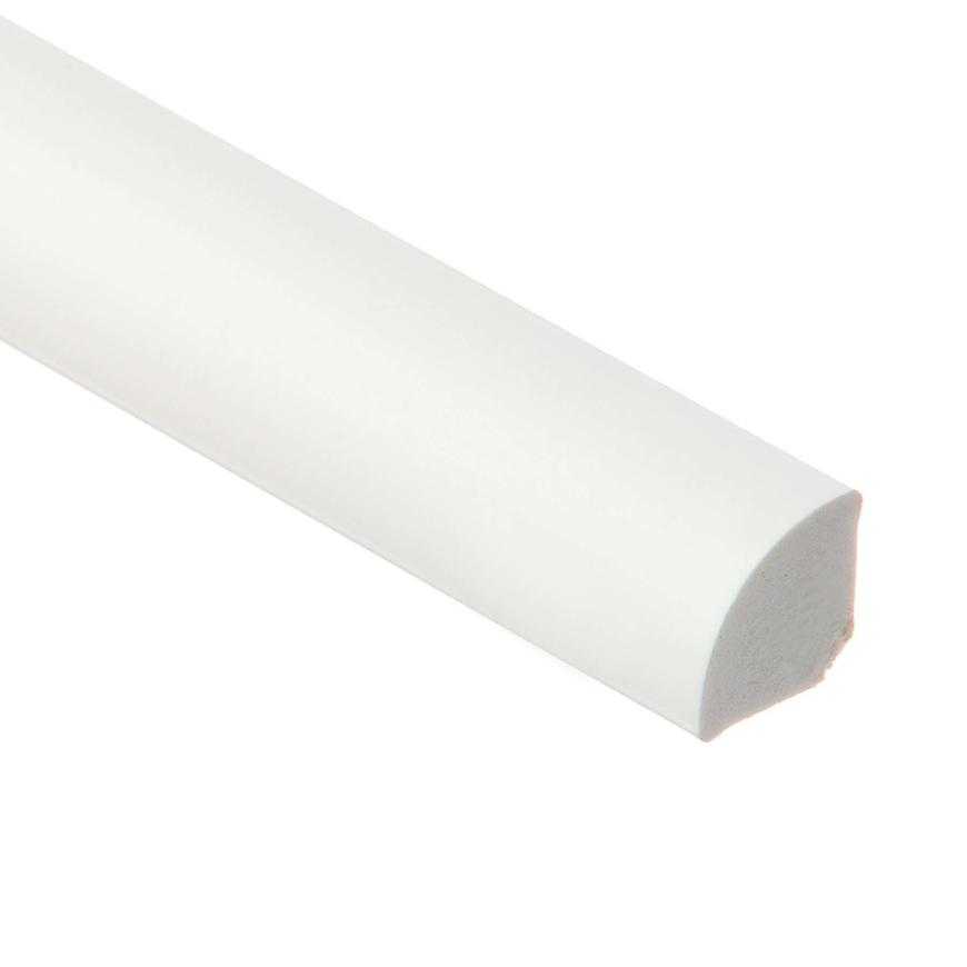 Čtvrtkruh PVC 13x13x2500mm bíly Cezar