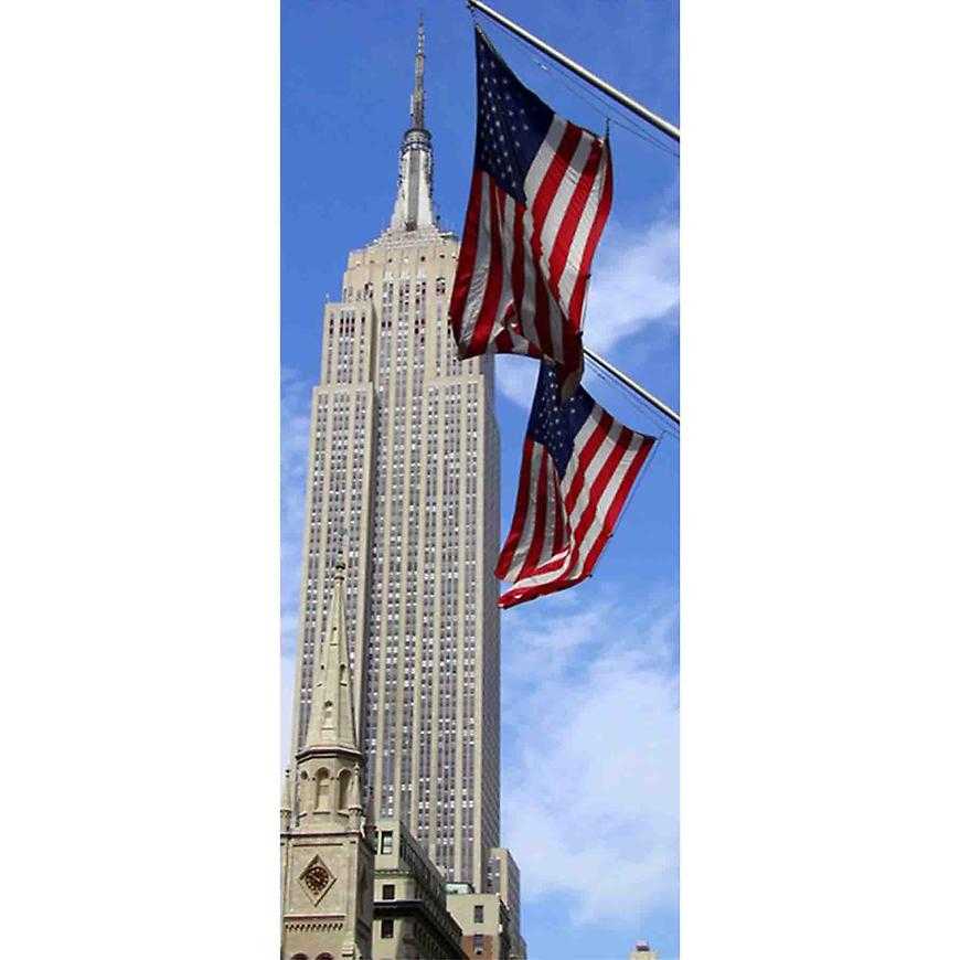 Dekor skleněný - Empire State Building 20/50 Aqua Mercado