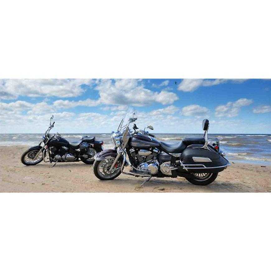 Dekor skleněný - motocykly na pláži 20/50 Aqua Mercado