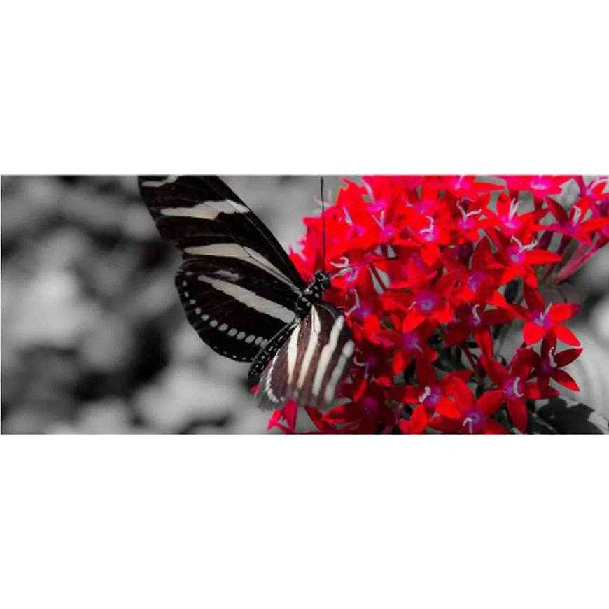 Dekor skleněný - motýl 20/50 Aqua Mercado