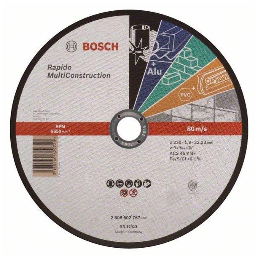 Dělicí kotouč multi construction 230mm x 1.9mm Bosch