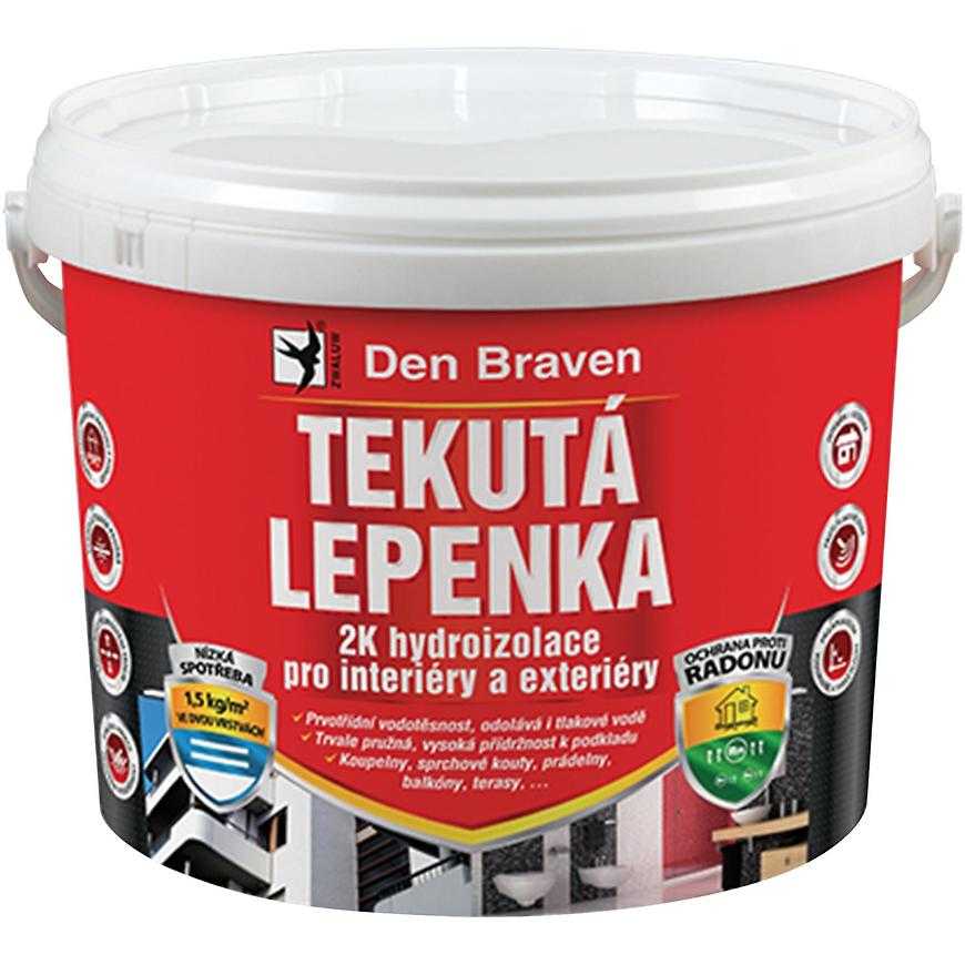 Den Braven Tekutá Lepenka 2K hydroizolace 7 kg Den Braven