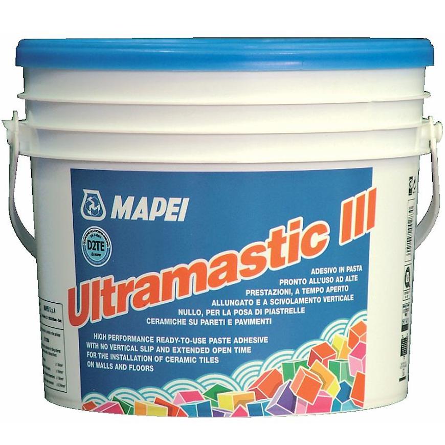 Disperzní lepidlo na obklady a dlažbu Mapei Ultramastic III D2TE 5 kg Mapei