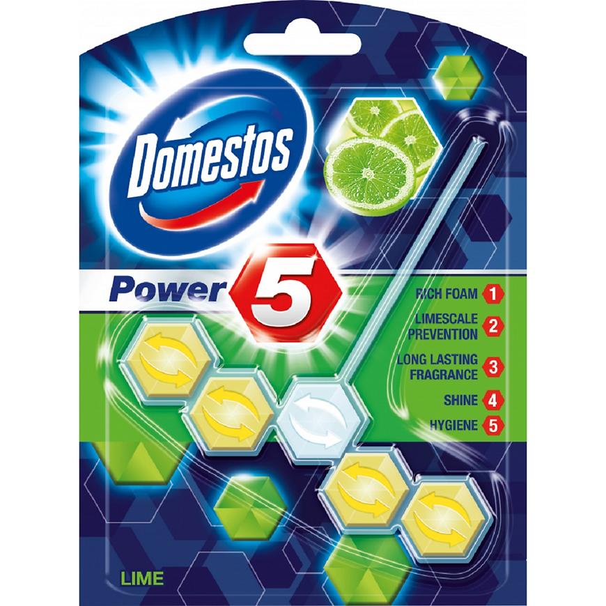 Domestos wc power 5 lime/t&c 55 g 720186/719071 BaL