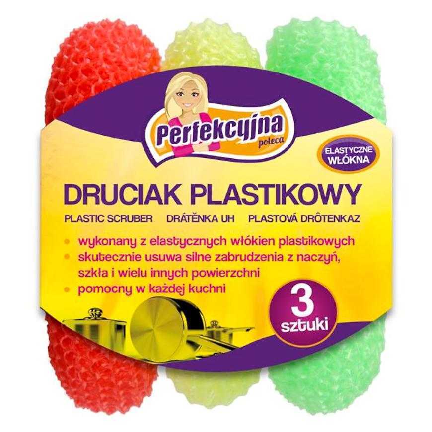 Drátěnka plastová 3 ks 4D0175 Baumax