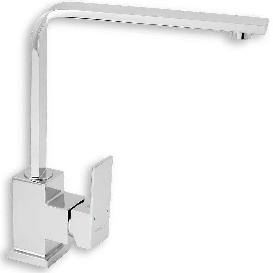 Dřezová baterie EDGE chrom | NOVASERVIS 36713