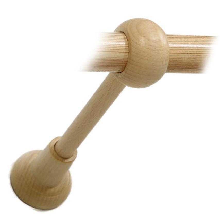 Držák Helios jednoduchý borovice (2ks) Baumax