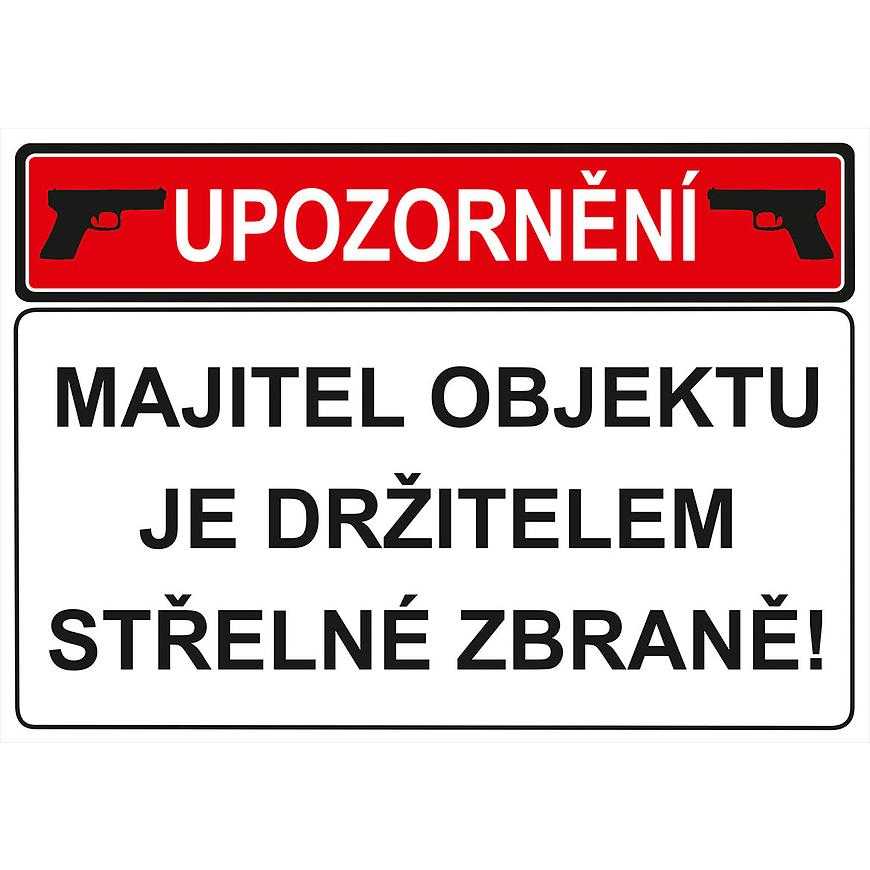 Fólie majitel má zbraň 210x148mm Baumax