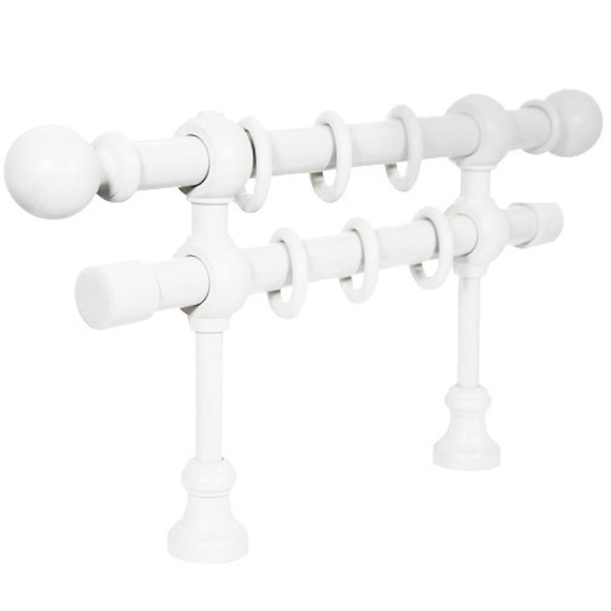 Garnýžový set  Style 200 dvojitý bílý fi 28/28 Baumax