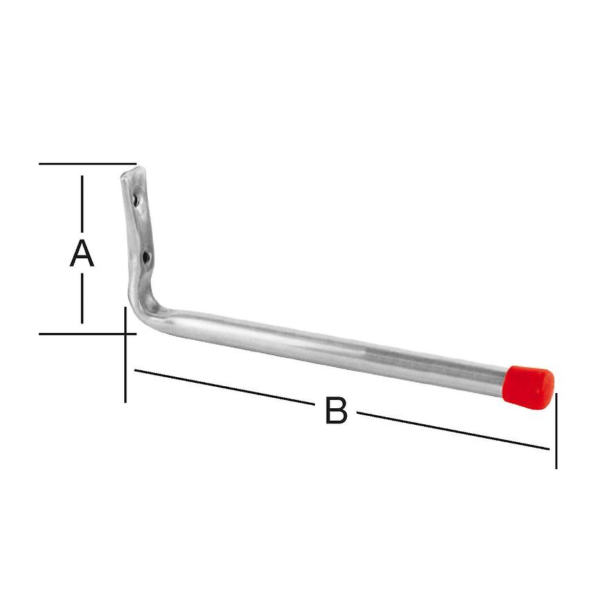 Hák stěna 71x176mm zn Vormann