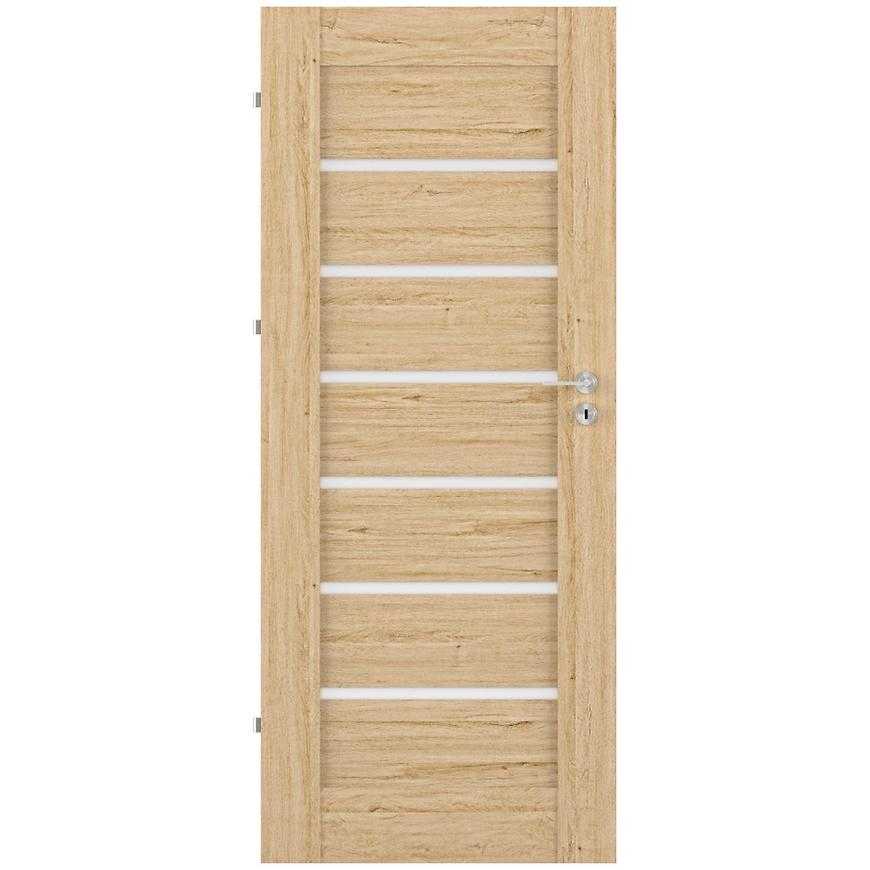 Interiérové dveře Prestige PU 02 80L dub halifax Baumax