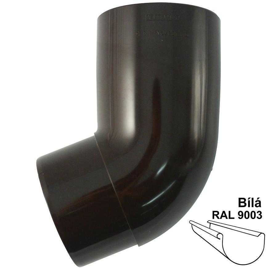 Koleno svodu dn 75/67 bílá Marley