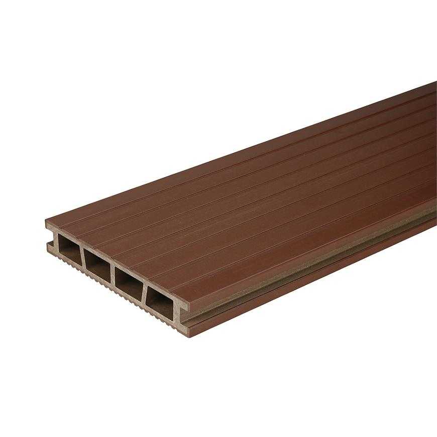 Kompozitní Terasove Prkno Bergdeck Kaštan 2400x150x25mm Salag