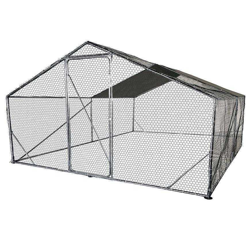 Kovová klec pro drůbež 400x400x220 cm Baumax