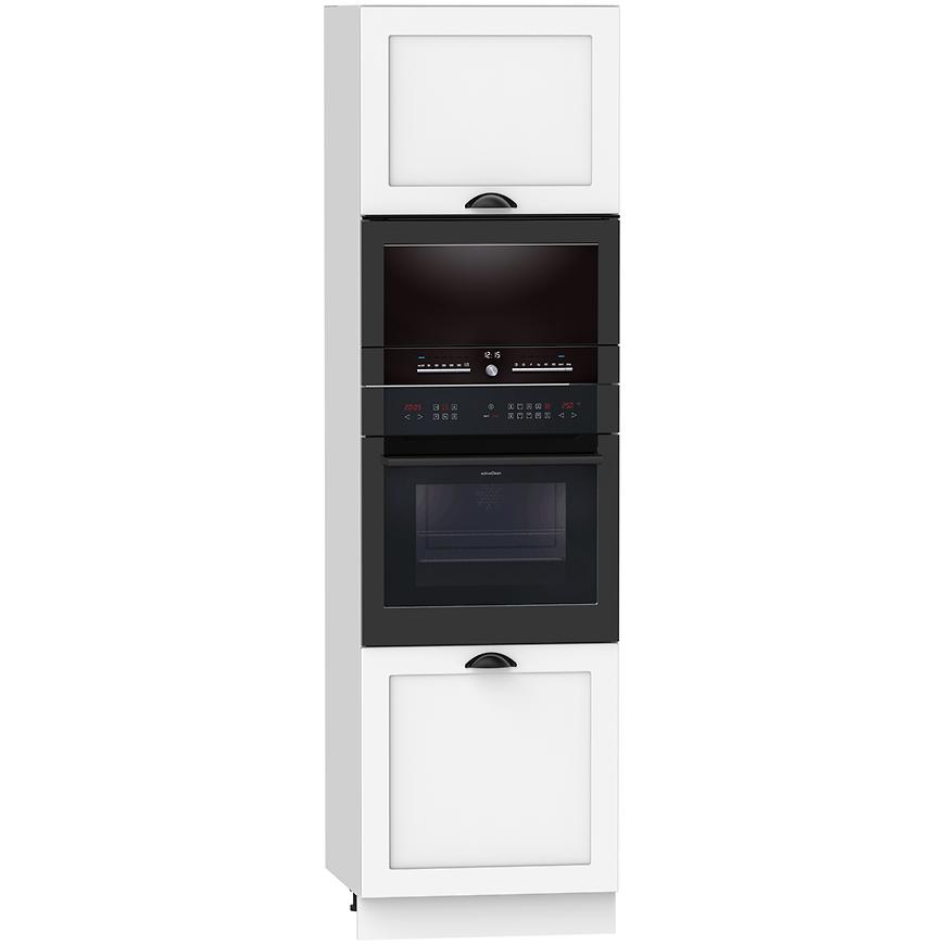 Kuchyňská Skříňka Adele D60pk Mv 2133 Pl bílý puntík/bílá Baumax