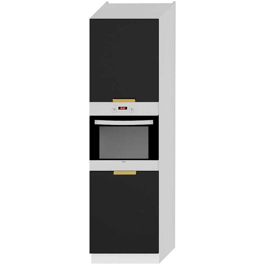 Kuchyňská Skříňka Denis D60pk 2133 Pl černá mat continental/bílá Baumax