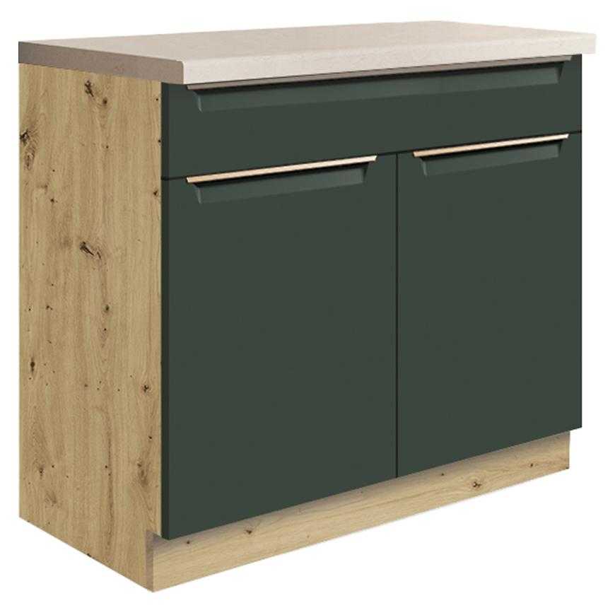 Kuchyňská Skříňka Glamour 7d Green Baumax