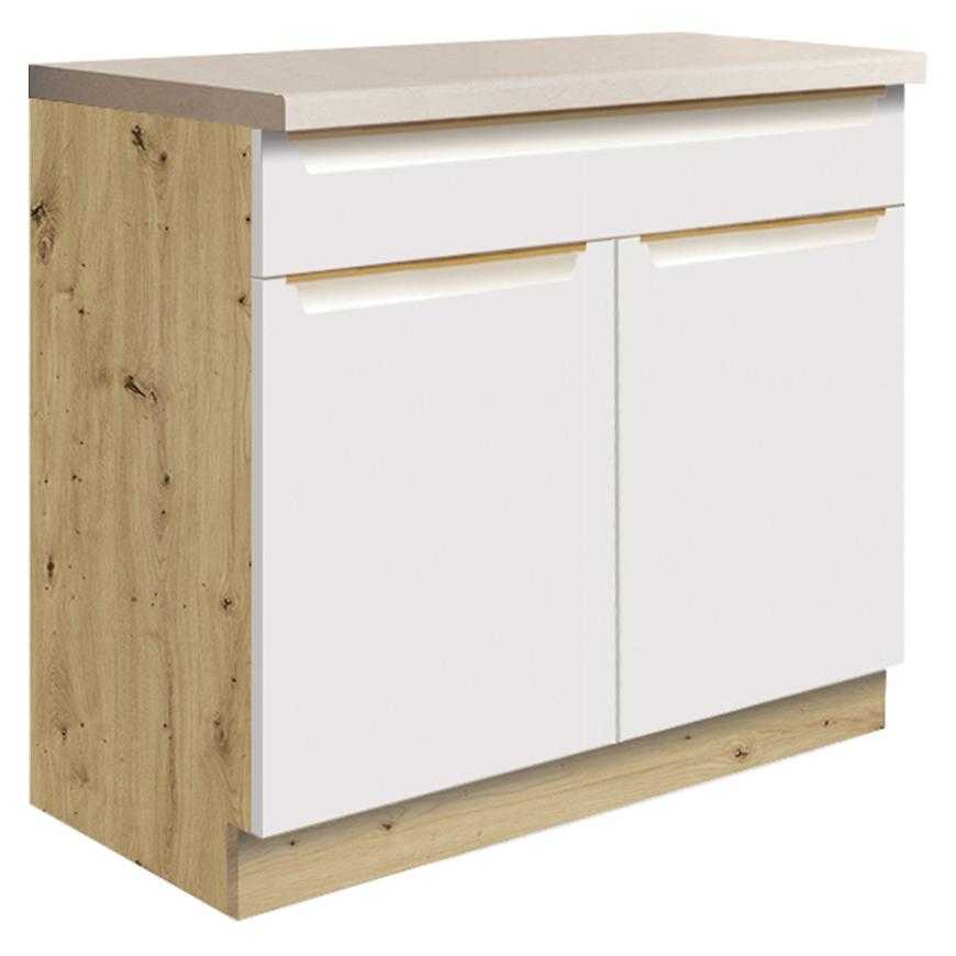 Kuchyňská Skříňka Glamour 7d White Baumax