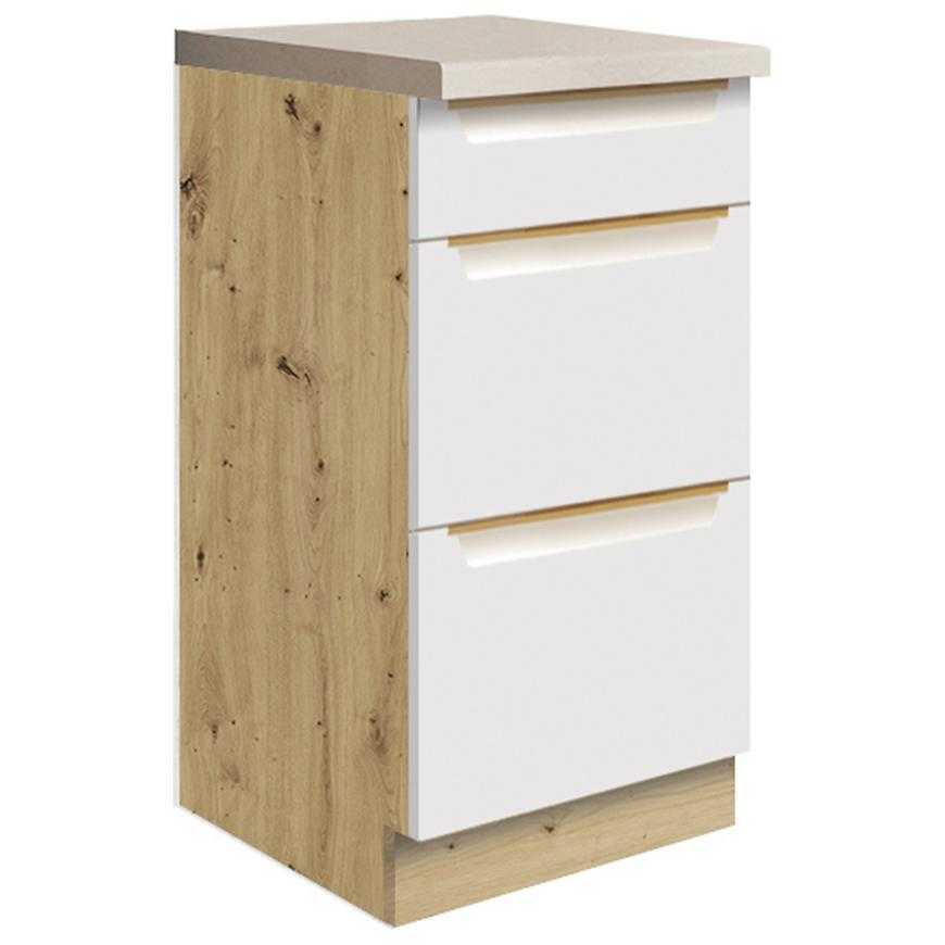 Kuchyňská Skříňka Glamour 8d White Baumax