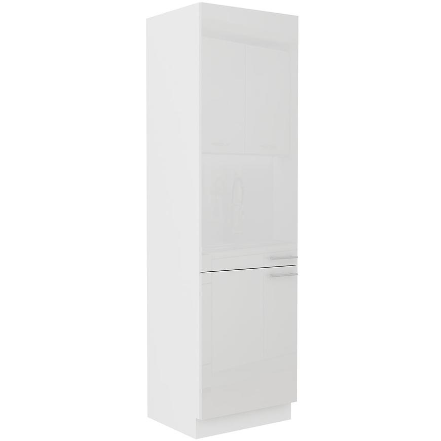 Kuchyňská Skříňka Lara 60dk-210 2f Bb Mdf  Bílá Lesk Baumax