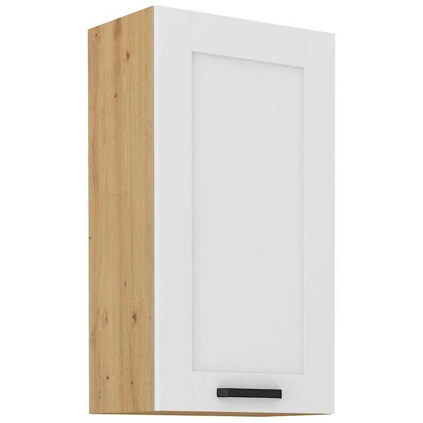 Kuchyňská skříňka LUNA bílá mat/artisan 50g-90 1f Baumax