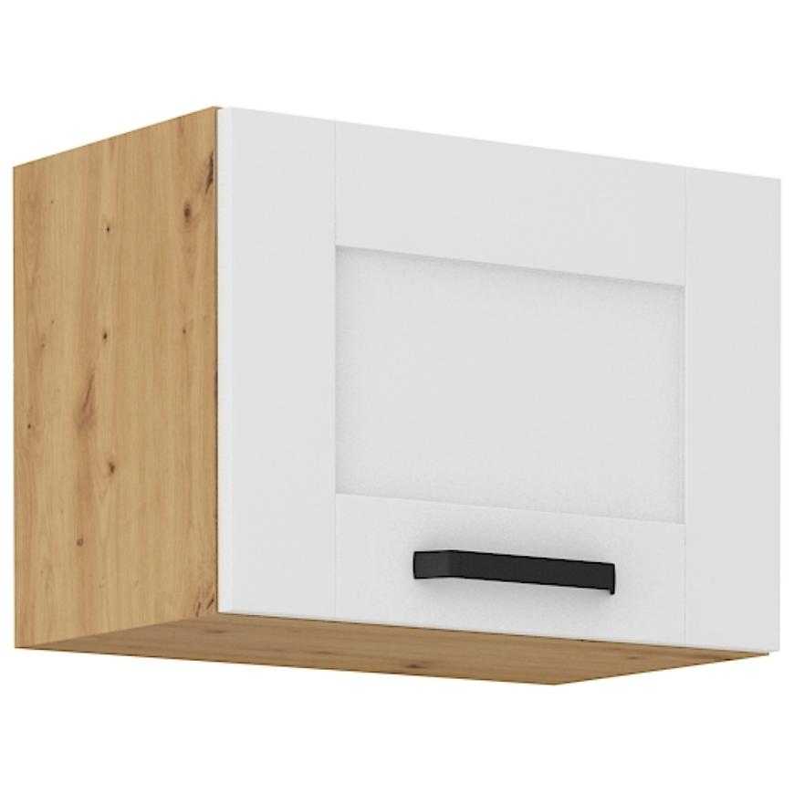 Kuchyňská skříňka LUNA bílá mat/artisan 50gu-36 1f Baumax