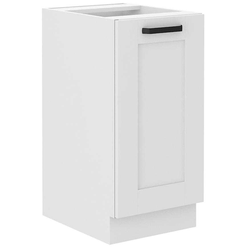 Kuchyňská skříňka LUNA bílá mat/bílá 40d 1f bb Baumax