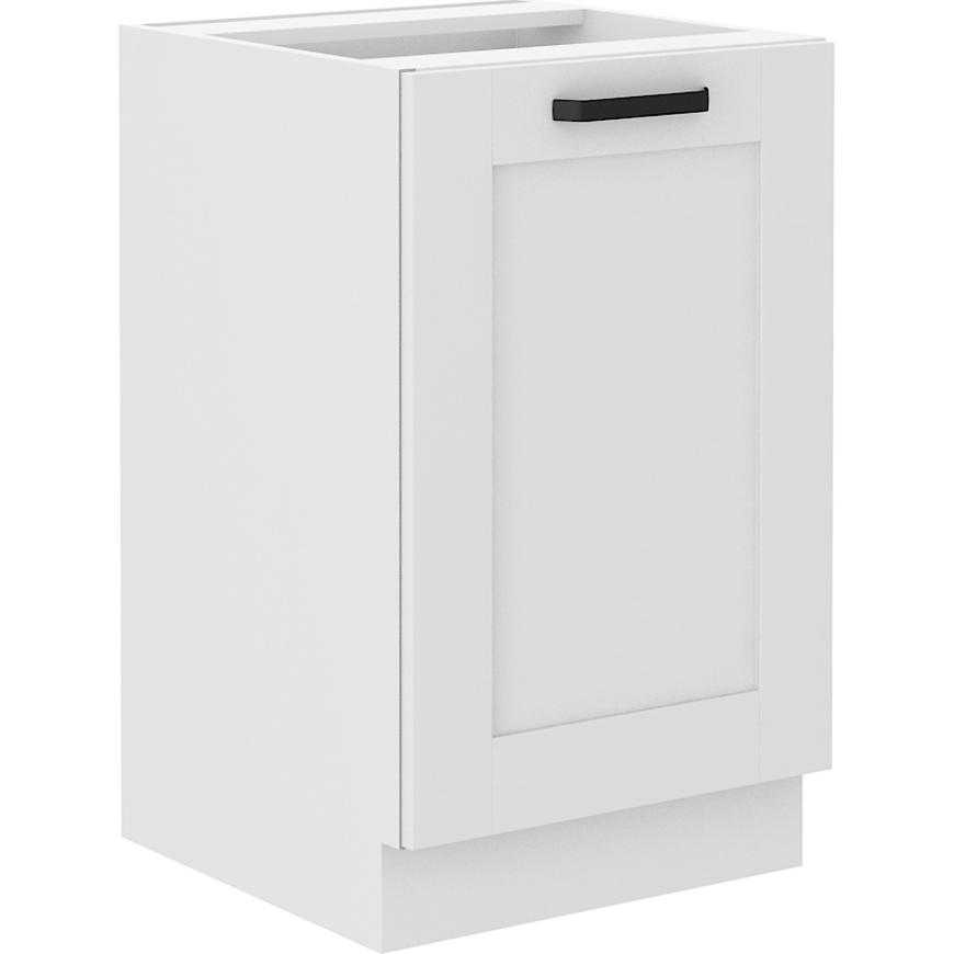 Kuchyňská skříňka LUNA bílá mat/bílá 50zl 1f bb Baumax