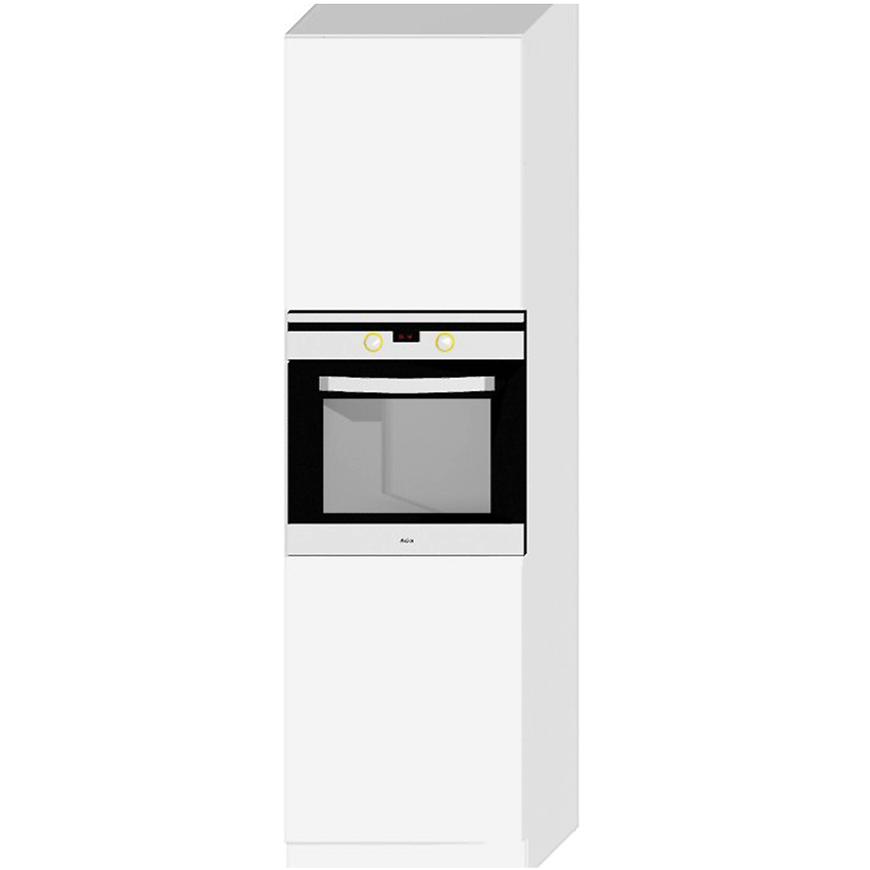 Kuchyňská skříňka Livia D60PK 2133 PL bílý puntík mat Baumax