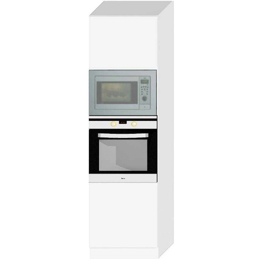Kuchyňská skříňka Livia D60PK MV 2133 PL bílý puntík mat Baumax