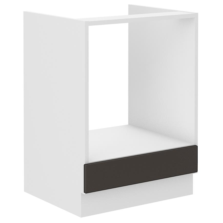 Kuchyňská skříňka STILO grafit mat/bílá 60dg bb Baumax