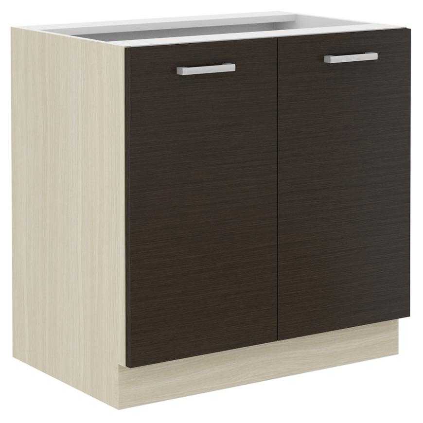 Kuchyňská skříňka Wiktoria Chamonix/Legno 80d 2f bb Baumax