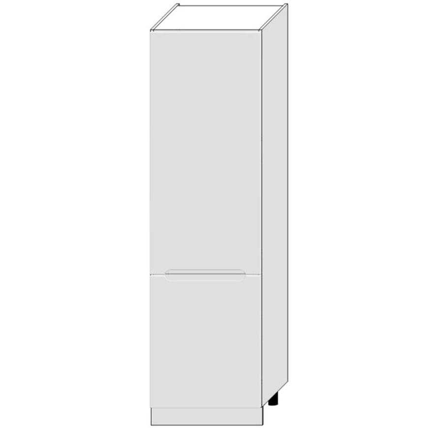 Kuchyňská skříňka Zoya D60lo 2133 Pl 2fr bílý puntík/bílá Baumax