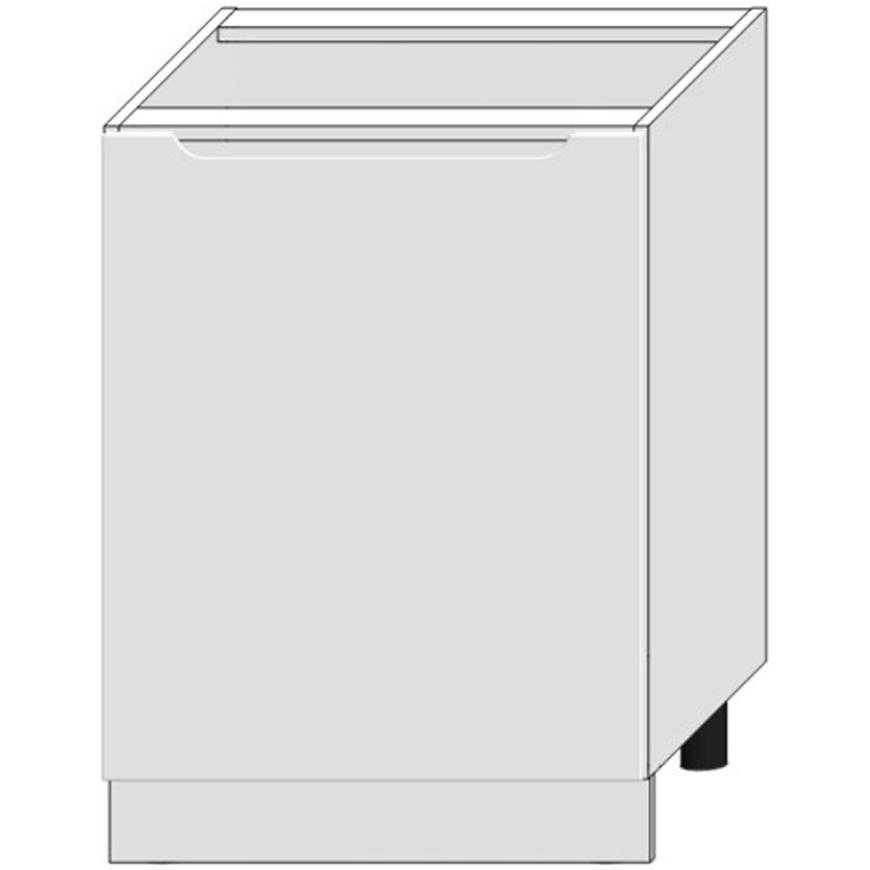 Kuchyňská skříňka Zoya D60pc Pl bílý puntík/bílá Baumax