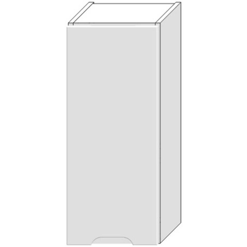 Kuchyňská skříňka Zoya W30 Pl bílý puntík/bílá Baumax