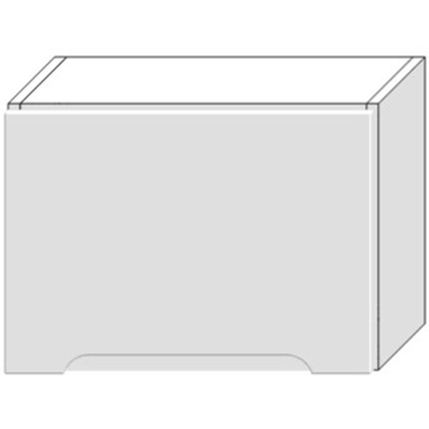 Kuchyňská skříňka Zoya W50okgr bílý puntík/bílá Baumax