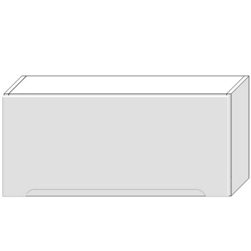Kuchyňská skříňka Zoya W80okgr/560 bílý puntík/bílá Baumax