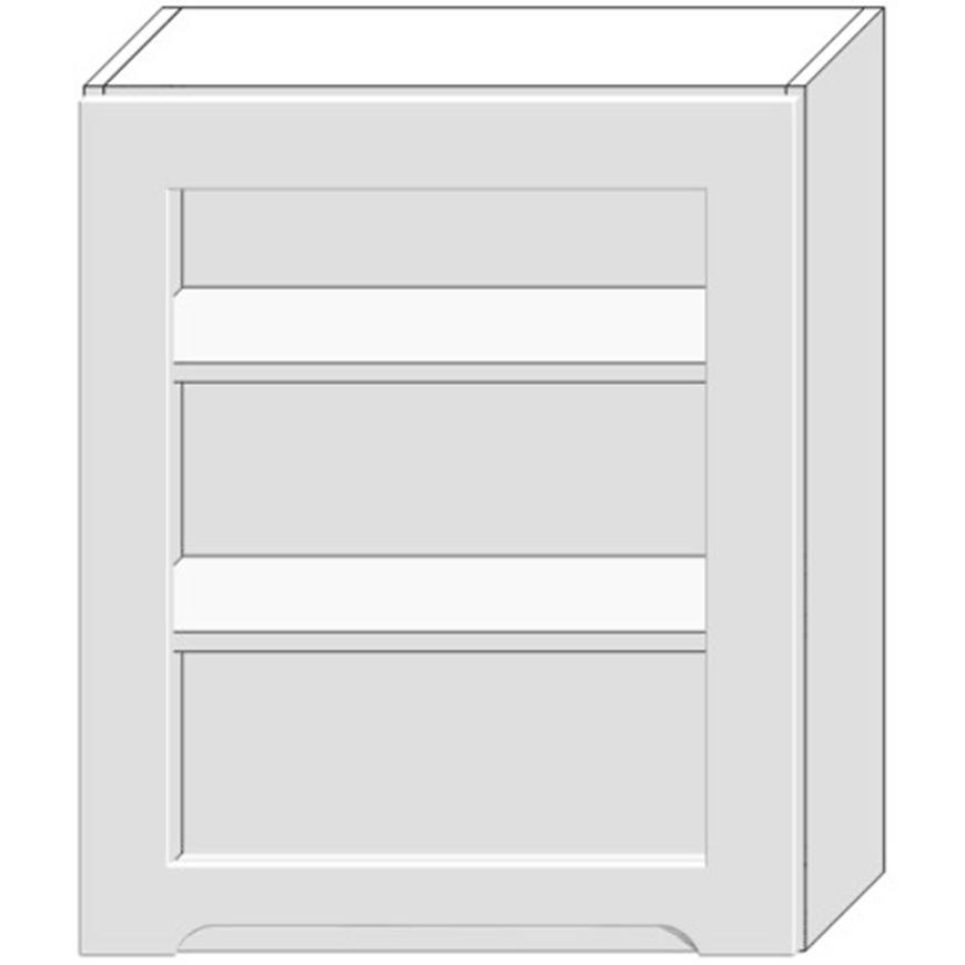 Kuchyňská skříňka Zoya Ws60 Pl bílý puntík/bílá Baumax
