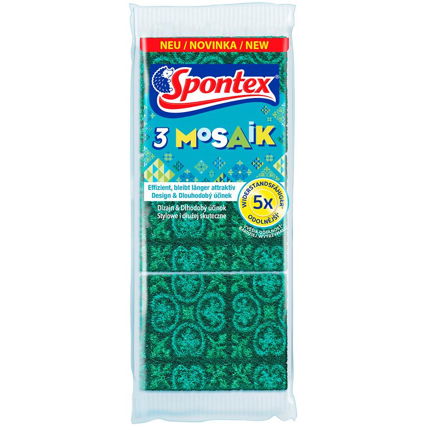 Kucyňský hadřík Mosaik - 3 ks Spontex Baumax