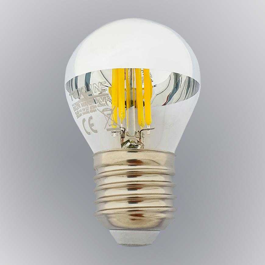 LED žárovka 5W E27 MIRROR  P45 4200K Trixline