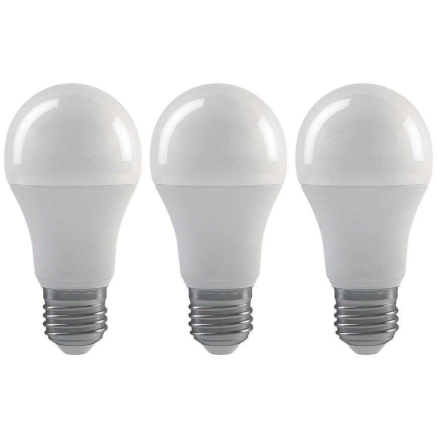 LED žárovka A60 9W E27 4100K sada 3 kusy Emos