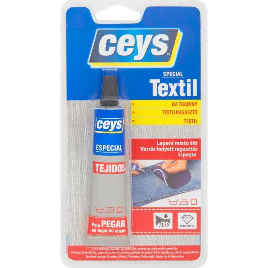 Lepidlo na tkaniny Ceys Special Textil 30 ml Ceys